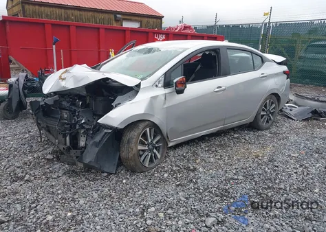 2021 Nissan Versa Sv Xtronic Cvt из США, поврежденный, VIN 3N1CN8EV1ML856274